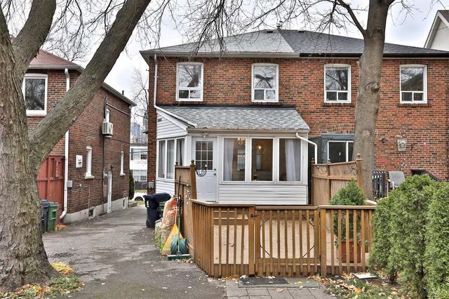25 Rowley Ave, House semidetached with 3 bedrooms, 2 bathrooms and 2 parking in Toronto ON | Image 33