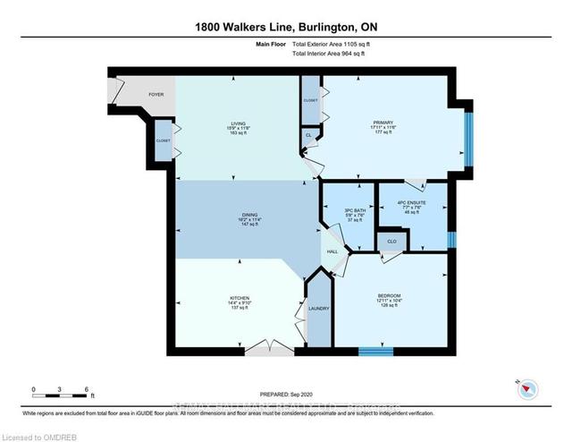 201 - 1800 Walkers Line, Condo with 2 bedrooms, 2 bathrooms and 1 parking in Burlington ON | Image 32