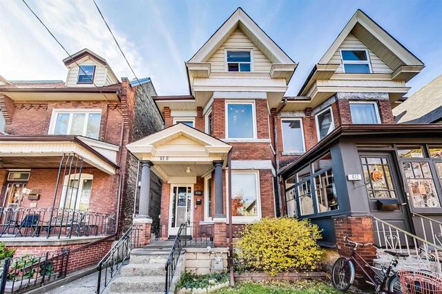 410 St Clarens Ave, House semidetached with 5 bedrooms, 3 bathrooms and 2 parking in Toronto ON | Image 1