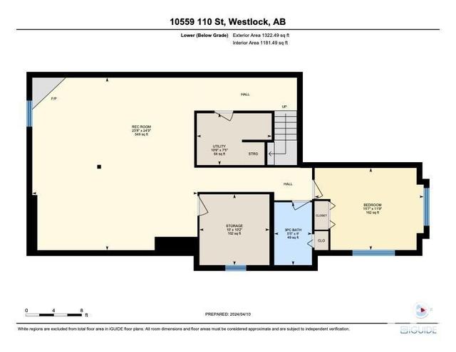 10559 110 St, House detached with 4 bedrooms, 3 bathrooms and null parking in Westlock AB | Image 39