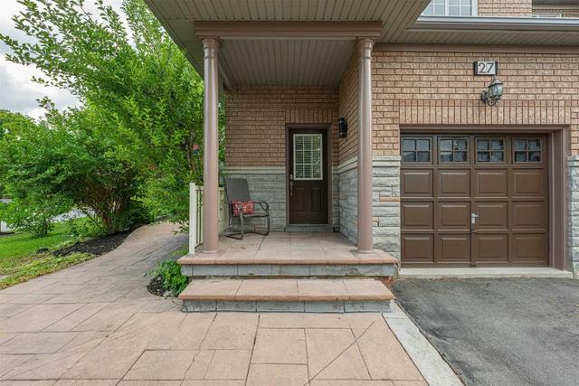 27 Echo Ridge Cres, House semidetached with 3 bedrooms, 4 bathrooms and 3 parking in Vaughan ON | Image 32