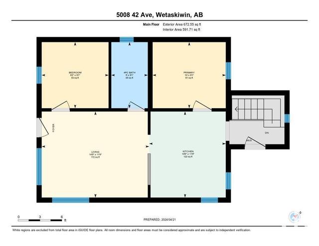5008 42 Av, House detached with 3 bedrooms, 2 bathrooms and null parking in Wetaskiwin AB | Image 39