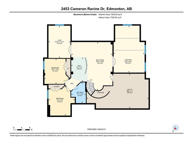 2453 Cameron Ravine Dr Nw, House detached with 6 bedrooms, 5 bathrooms and null parking in Edmonton AB | Image 67