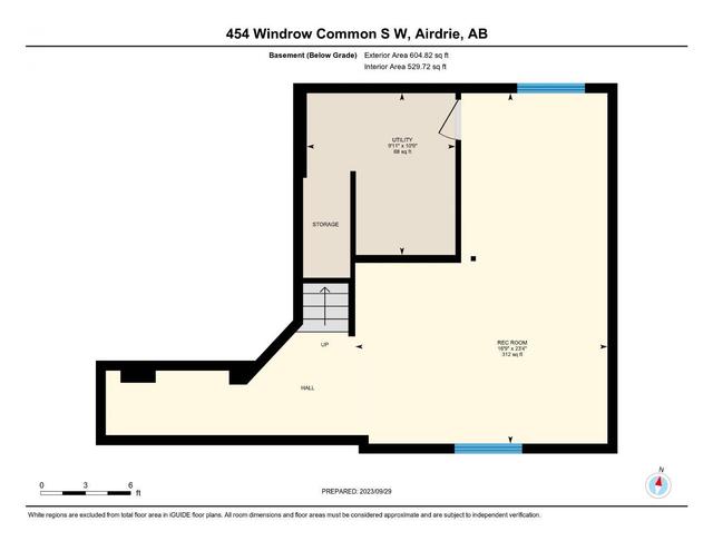 454 Windrow Common Sw, House detached with 3 bedrooms, 2 bathrooms and 4 parking in Airdrie AB | Image 44
