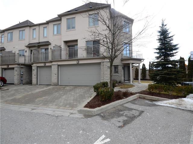 72 - 9133 Bayview Ave, Townhouse with 3 bedrooms, 3 bathrooms and 2 parking in Richmond Hill ON | Image 1