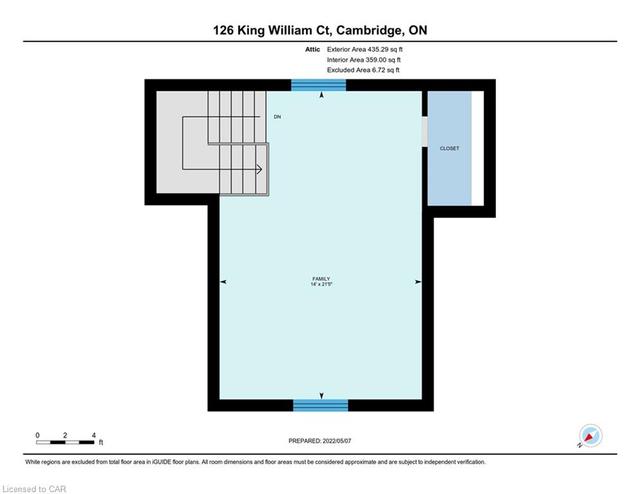 126 King William Court, House detached with 4 bedrooms, 3 bathrooms and 5 parking in Cambridge ON | Image 48