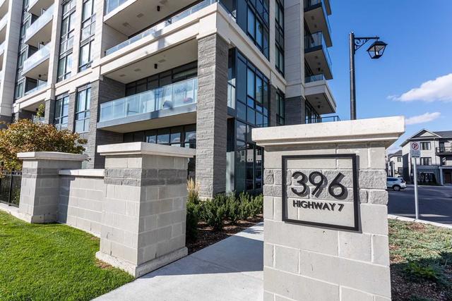 201 - 396 Highway 7 Rd E, Condo with 1 bedrooms, 1 bathrooms and 1 parking in Richmond Hill ON | Image 1