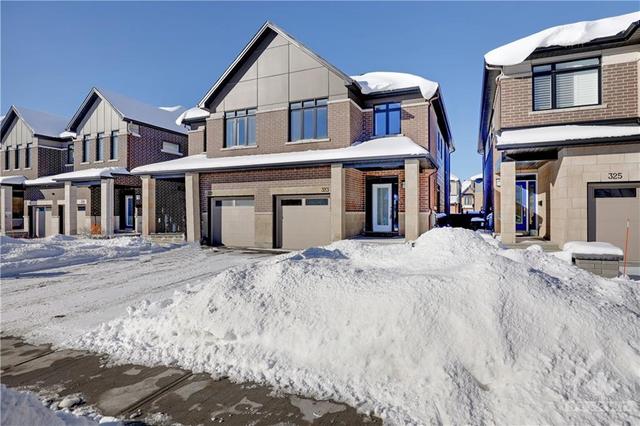 323 Lysander Place, Home with 4 bedrooms, 4 bathrooms and 3 parking in Ottawa ON | Image 1