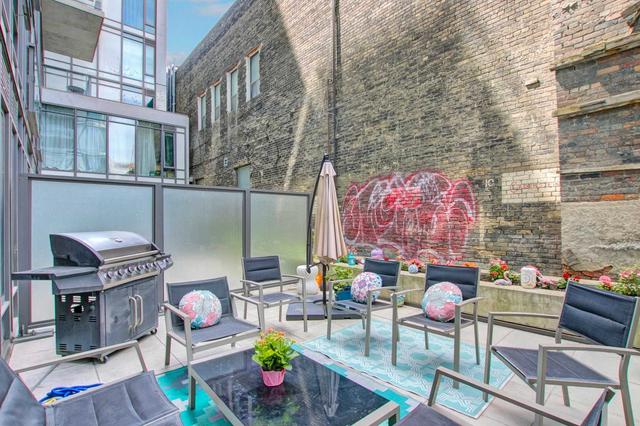102 - 461 Adelaide St W, Condo with 1 bedrooms, 1 bathrooms and 0 parking in Toronto ON | Image 1