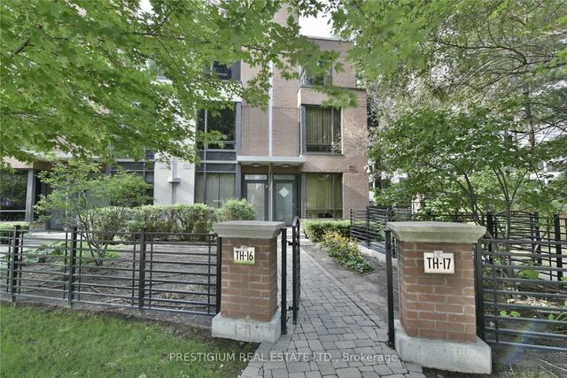 th16 - 23 Sheppard Ave E, Townhouse with 3 bedrooms, 3 bathrooms and 2 parking in Toronto ON | Image 1