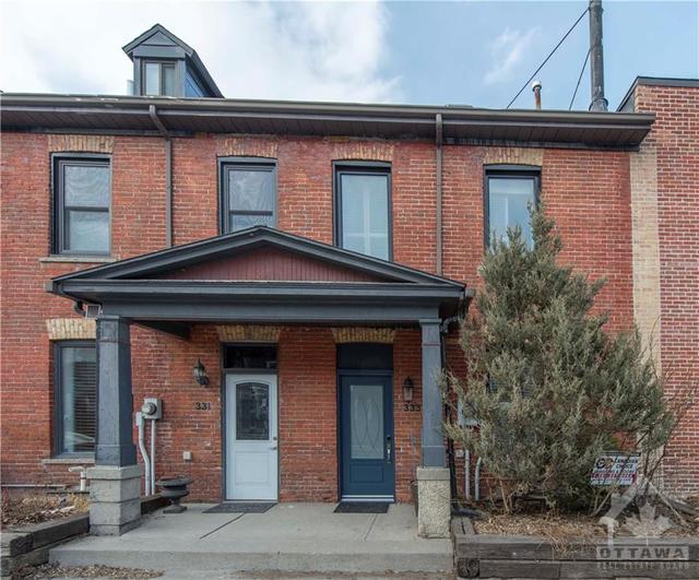 333 St Patrick Street, Townhouse with 3 bedrooms, 1 bathrooms and 1 parking in Ottawa ON | Image 1