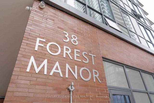 1111 - 38 Forest Manor Rd, Condo with 1 bedrooms, 1 bathrooms and 0 parking in Toronto ON | Image 23