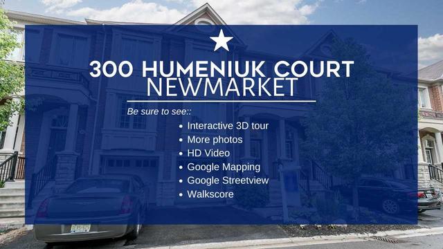 300 Humeniuk Crt, House attached with 3 bedrooms, 4 bathrooms and 2 parking in Newmarket ON | Image 20