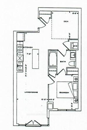 1101 - 1 The Esplanade, Condo with 1 bedrooms, 1 bathrooms and 0 parking in Toronto ON | Image 4