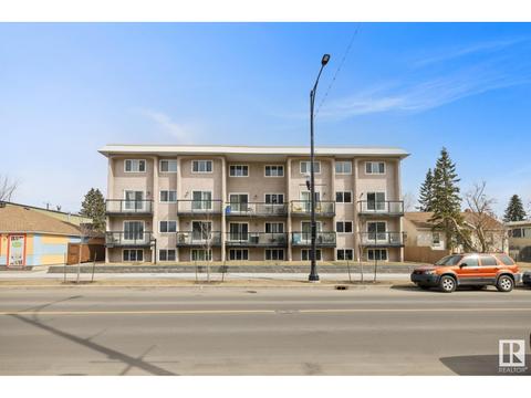 210 - 11429 124 St Nw, Condo with 2 bedrooms, 1 bathrooms and null parking in Edmonton AB | Card Image