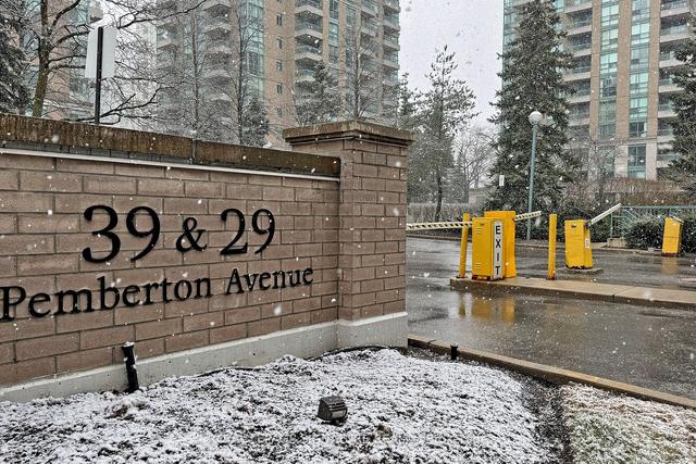 406 - 39 Pemberton Ave, Condo with 1 bedrooms, 1 bathrooms and 1 parking in Toronto ON | Image 12