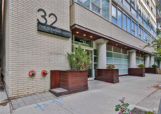 507 - 32 Stewart St, Condo with 1 bedrooms, 1 bathrooms and 0 parking in Toronto ON | Image 1