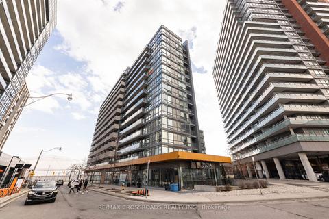 522 - 20 Joe Shuster Way, Condo with 2 bedrooms, 2 bathrooms and 1 parking in Toronto ON | Card Image