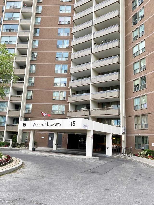 1509 - 15 Vicora Linkway, Condo with 2 bedrooms, 1 bathrooms and 1 parking in Toronto ON | Image 26