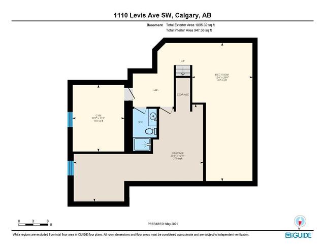 1110 Levis Avenue Sw, House detached with 4 bedrooms, 3 bathrooms and 2 parking in Calgary AB | Image 44