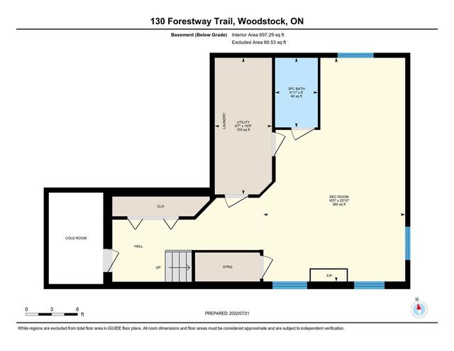 130 Forestway Tr, House detached with 4 bedrooms, 4 bathrooms and 5 parking in Woodstock ON | Image 29