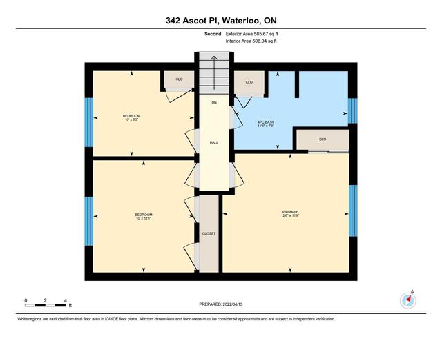 342 Ascot Pl, House detached with 3 bedrooms, 2 bathrooms and 3 parking in Waterloo ON | Image 33