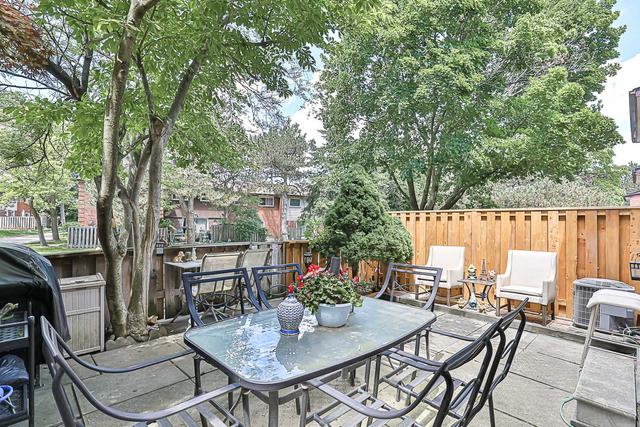 114 - 25 Brimwood Blvd, Townhouse with 4 bedrooms, 3 bathrooms and 2 parking in Toronto ON | Image 35