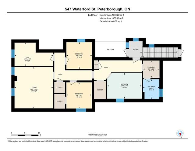 547 Waterford St, House detached with 5 bedrooms, 2 bathrooms and 4 parking in Peterborough ON | Image 31