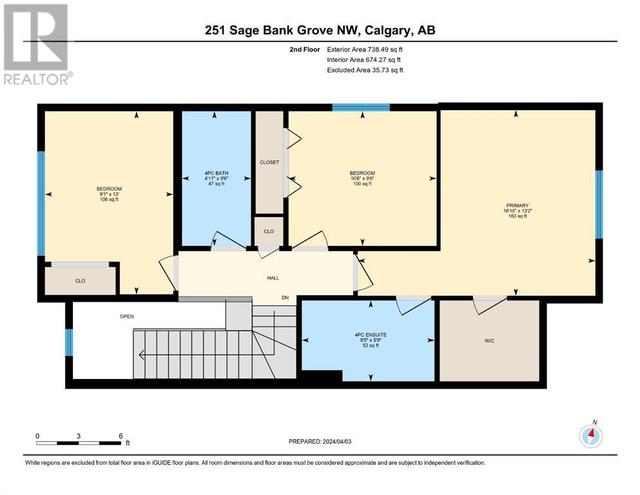 251 Sage Bank Grove Nw, House detached with 3 bedrooms, 2 bathrooms and 2 parking in Calgary AB | Image 24