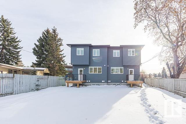 14736 87 Av Nw, House semidetached with 5 bedrooms, 3 bathrooms and null parking in Edmonton AB | Image 46