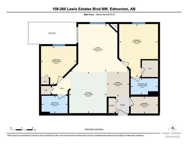 108 - 260 Lewis Estates Bv Nw, Condo with 2 bedrooms, 2 bathrooms and null parking in Edmonton AB | Image 21