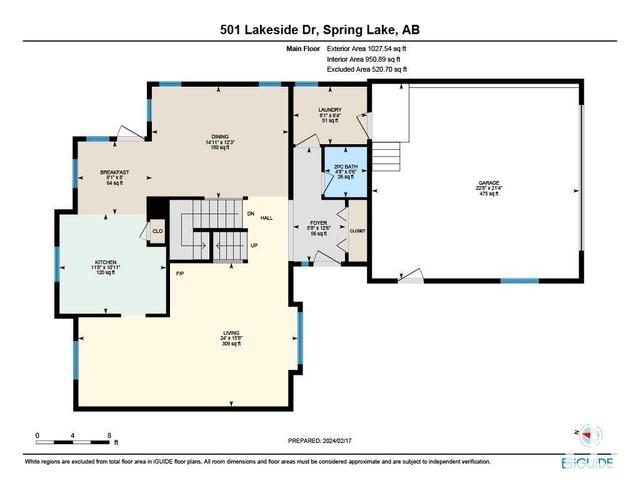 501 Lakeside Dr, House detached with 4 bedrooms, 2 bathrooms and null parking in Spring Lake AB | Image 2