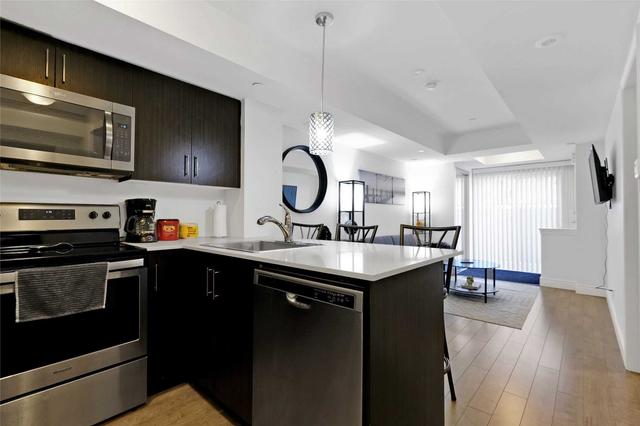 7 - 150 Long Branch Ave, Townhouse with 1 bedrooms, 1 bathrooms and 0 parking in Toronto ON | Image 8