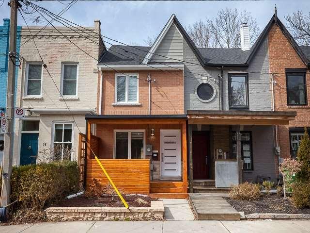 12 Saunders Ave, House attached with 3 bedrooms, 4 bathrooms and 2 parking in Toronto ON | Image 1
