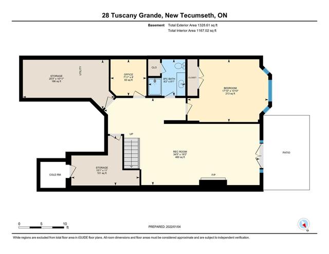 28 Tuscany Grande Dr, Condo with 1 bedrooms, 3 bathrooms and 3 parking in New Tecumseth ON | Image 28