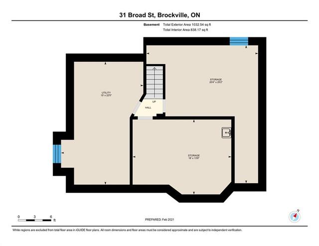 31 Broad Street, House detached with 6 bedrooms, 3 bathrooms and 13 parking in Brockville ON | Image 25