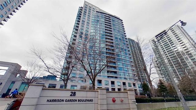 2206 - 28 Harrison Garden Blvd, Condo with 1 bedrooms, 1 bathrooms and 1 parking in Toronto ON | Image 1