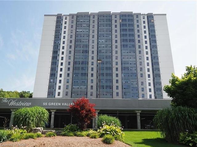 110 - 55 Green Valley Drive, House attached with 2 bedrooms, 1 bathrooms and 1 parking in Kitchener ON | Image 1