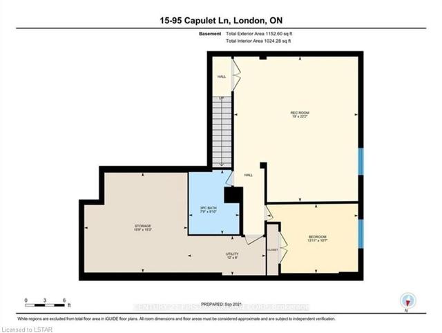 15 - 95 Capulet Lane, Condo with 2 bedrooms, 3 bathrooms and 4 parking in London ON | Image 19