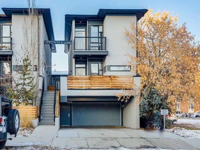 1, - 1508 22 Avenue Sw, House attached with 2 bedrooms, 2 bathrooms and 3 parking in Calgary AB | Card Image