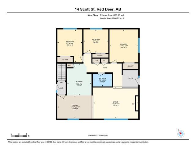 14 Scott Street, House detached with 3 bedrooms, 1 bathrooms and 2 parking in Red Deer AB | Image 19