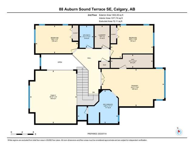 88 Auburn Sound Terrace Se, House detached with 4 bedrooms, 3 bathrooms and 6 parking in Calgary AB | Image 43