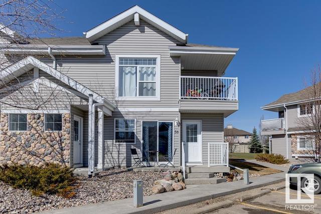 56 - 150 Edwards Dr Sw, House attached with 2 bedrooms, 1 bathrooms and 1 parking in Edmonton AB | Card Image