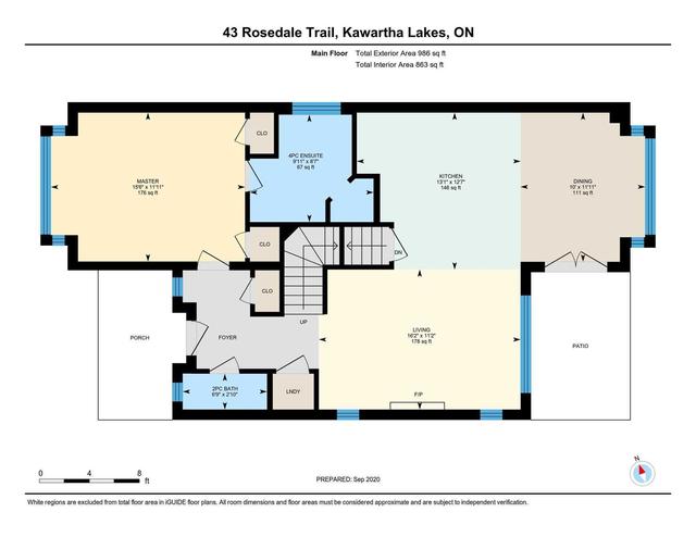 43 Rosedale Tr, House detached with 3 bedrooms, 3 bathrooms and 4 parking in Kawartha Lakes ON | Image 24