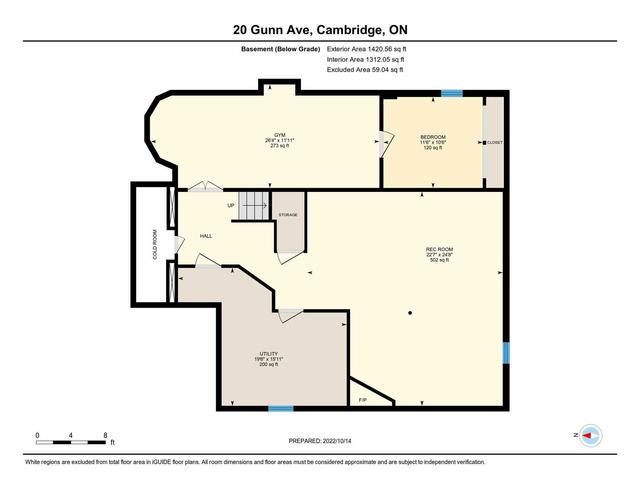 20 Gunn Ave, House detached with 4 bedrooms, 3 bathrooms and 4 parking in Cambridge ON | Image 31