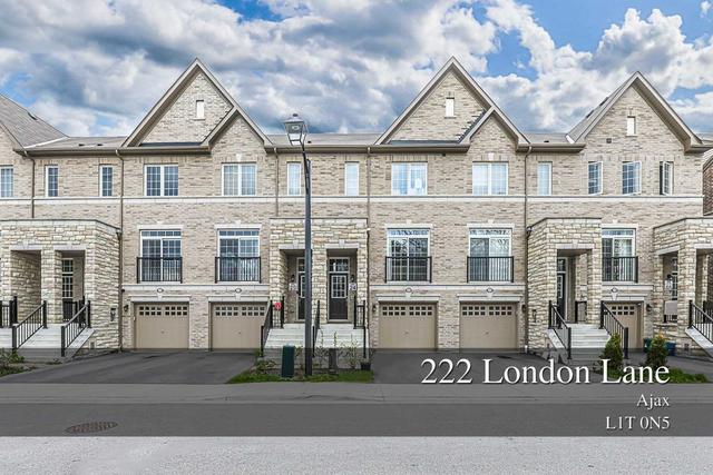 222 London Lane, House attached with 4 bedrooms, 4 bathrooms and 2 parking in Ajax ON | Image 1