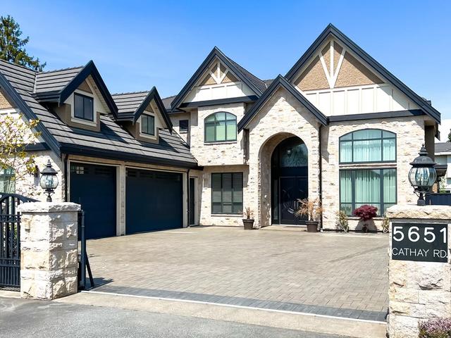 5651 Cathay Road, House detached with 5 bedrooms, 6 bathrooms and null parking in Richmond BC | Card Image