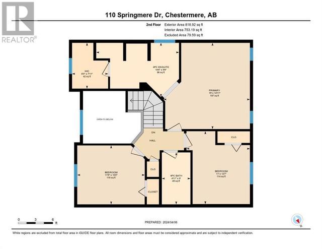 110 Springmere Drive, House detached with 3 bedrooms, 3 bathrooms and 4 parking in Chestermere AB | Image 36