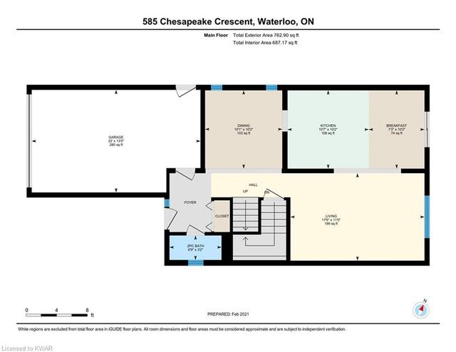 585 Chesapeake Crescent, House detached with 3 bedrooms, 2 bathrooms and 3 parking in Waterloo ON | Image 48