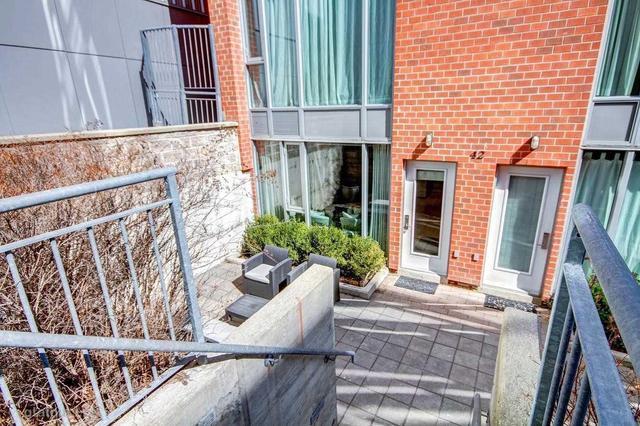 th 4 - 42 Boston Ave, Townhouse with 1 bedrooms, 1 bathrooms and 1 parking in Toronto ON | Image 12
